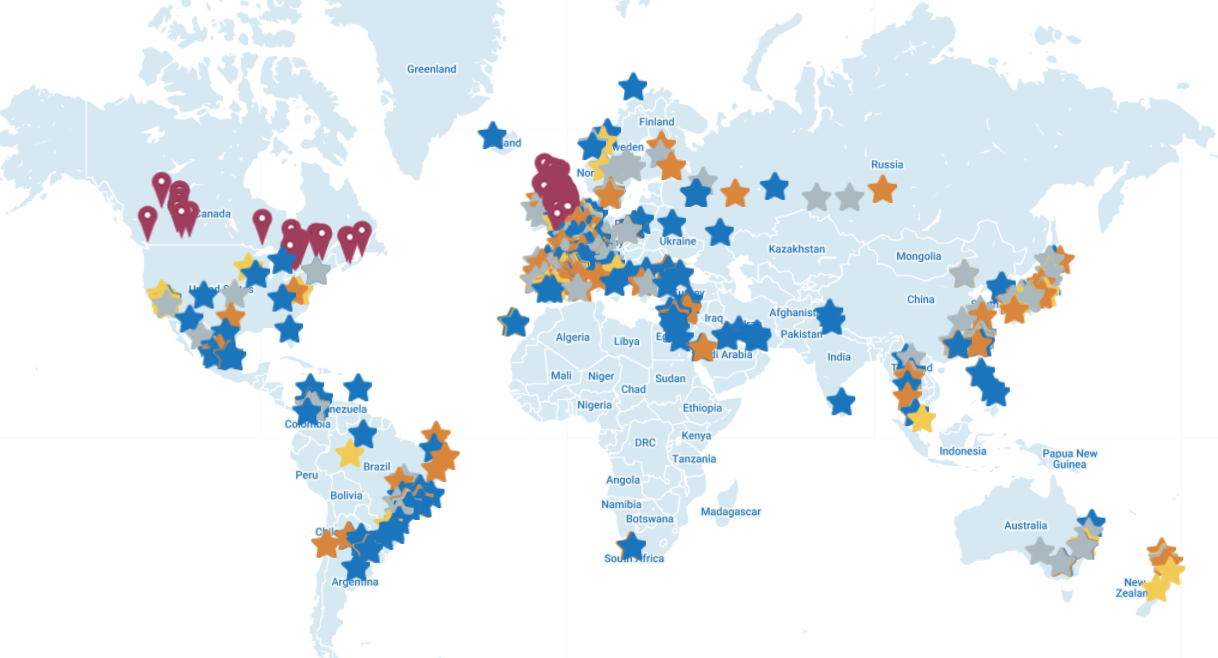 Map of Best Practice October 2021